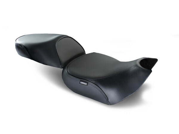 World Sport Seat for the 2022+ Triumph Tiger 1200 Explorer, GT, and Rally Peerformance Plus all black.